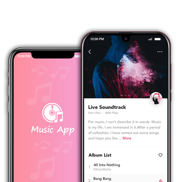 On-demand Music Streaming App