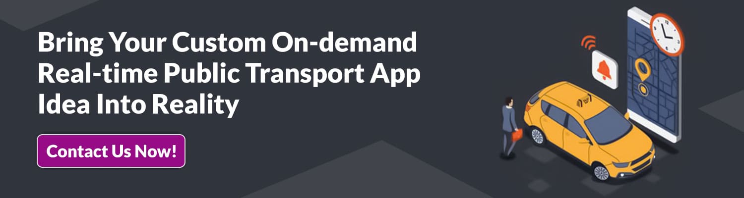 Custom public transport app development