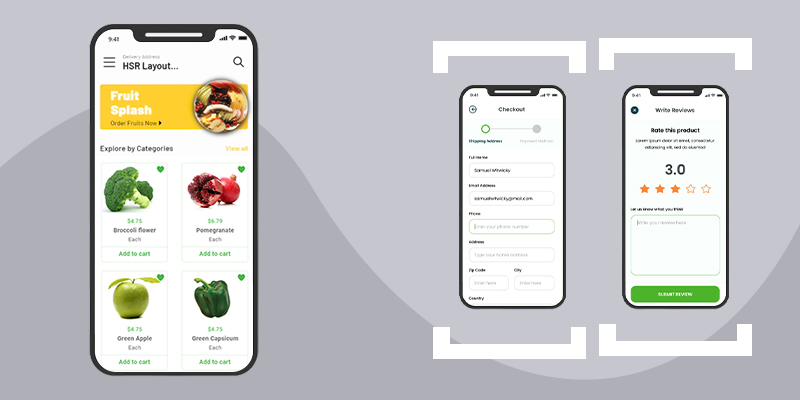 grocery delivery app