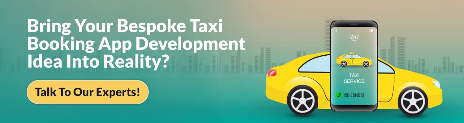 taxi booking app development