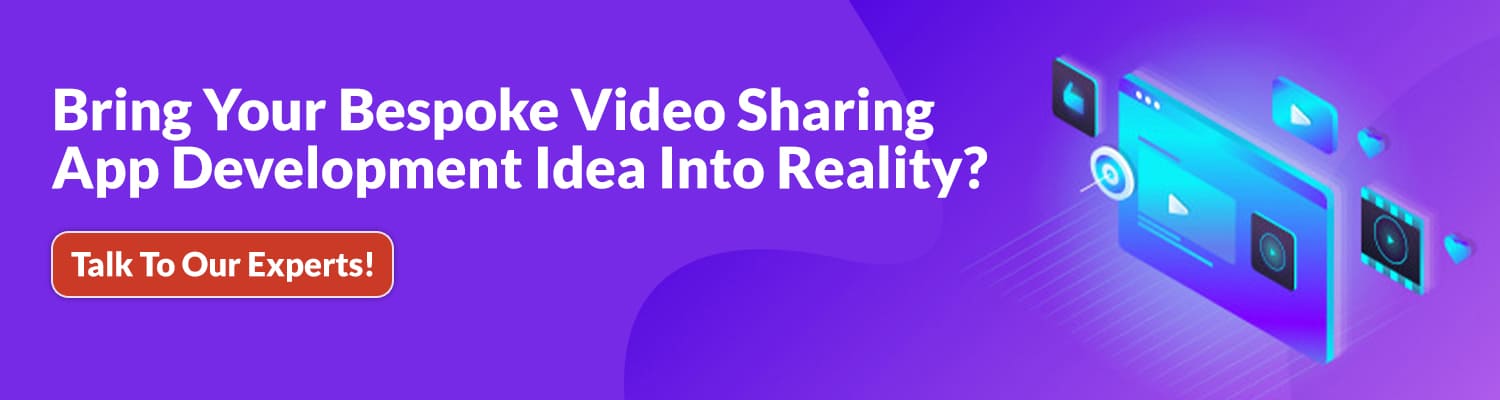 video sharing app development cost