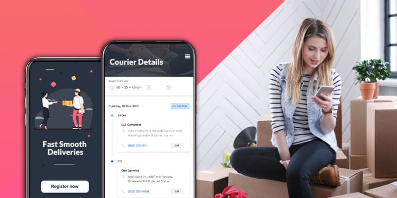 courier app development 