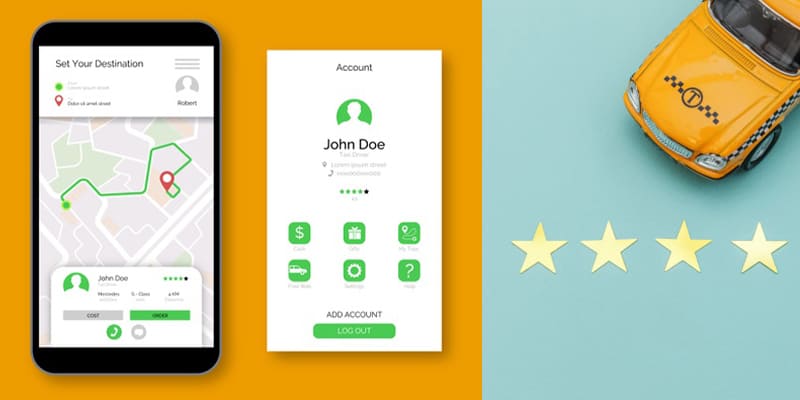 Taxi app development solution