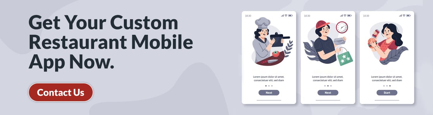 Custom Restaurant Mobile App