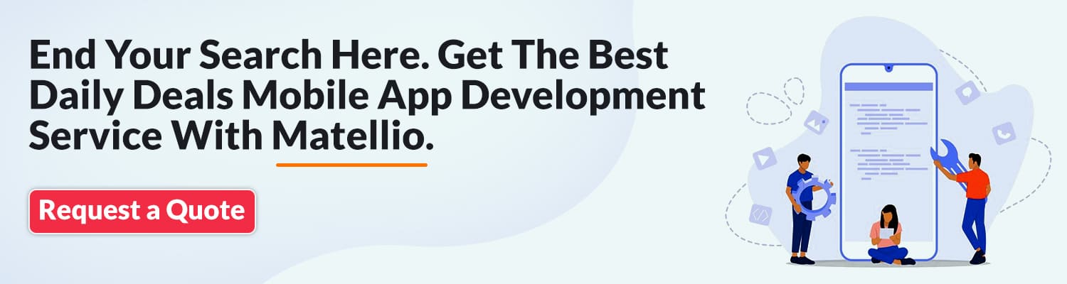 Daily Deals Mobile App Development