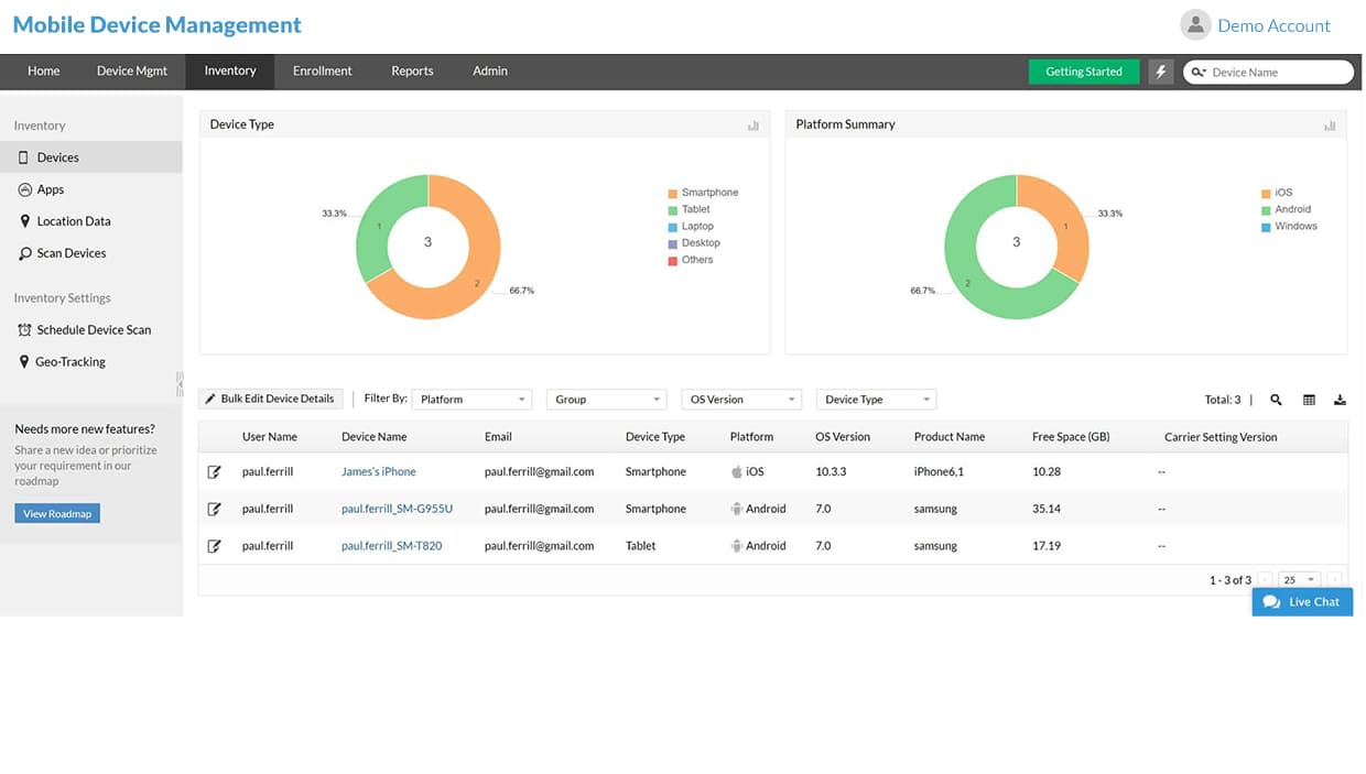 Mobile Device Management Software