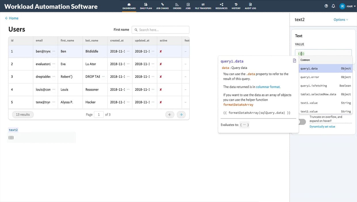 workload automation software Solutions