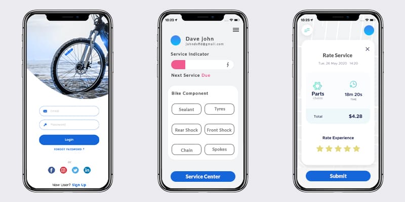 Bike Service App Development